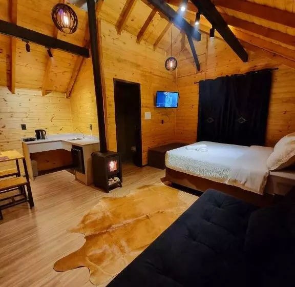 Retkeilymaja Chalés De Cambará