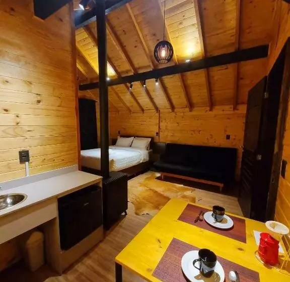 Retkeilymaja Chalés De Cambará