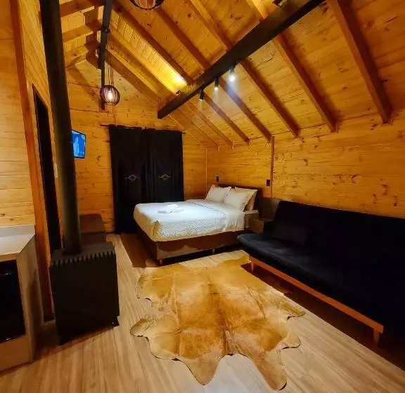 Retkeilymaja Chalés De Cambará