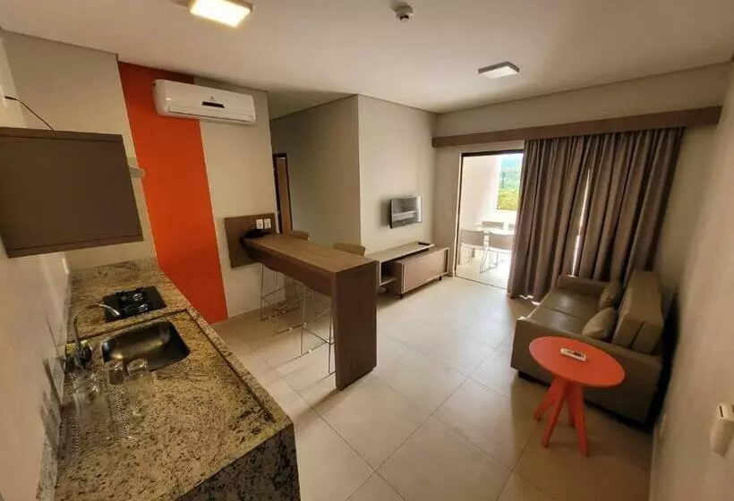 Apartamento 2 Quartos No Alta Vista Thermas Resort