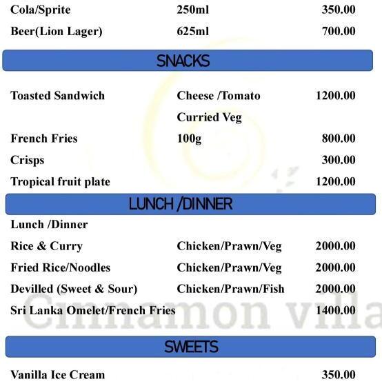 Resort Cinnamon Villa