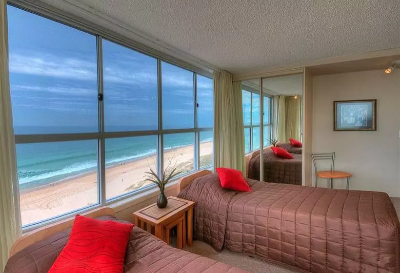 President Holiday Apartments  Absolute Beachfront