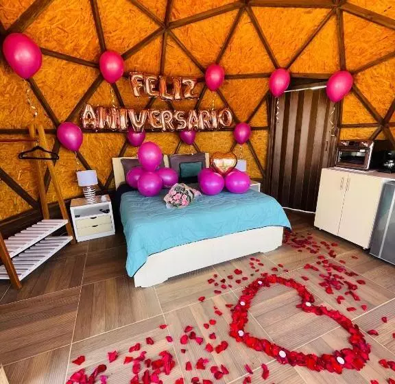 ホテル Glamping Monteverde San Gil