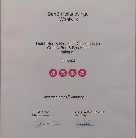 Aamiaismajoitus (B&B) Benb Hollandsingel