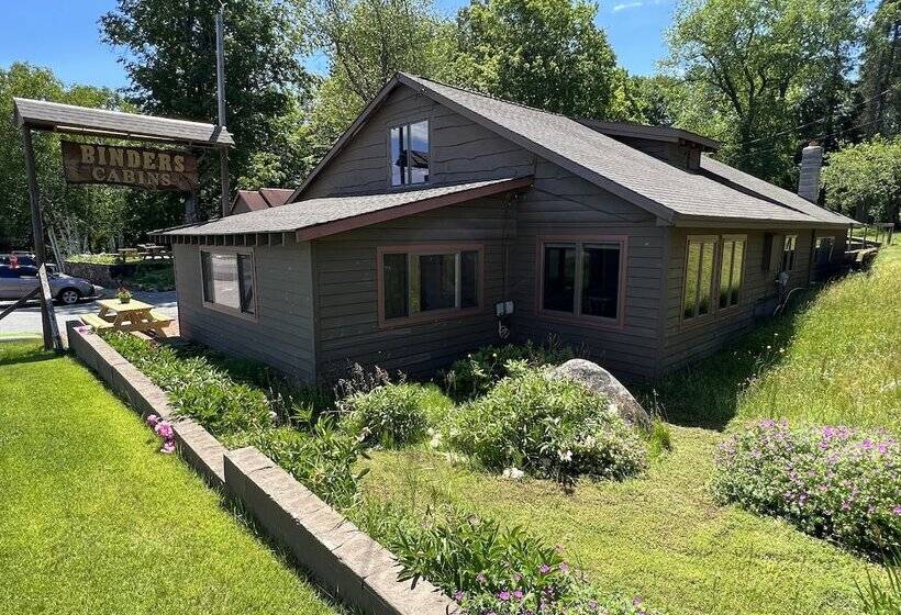 리조트 Adirondack Lake Cabins