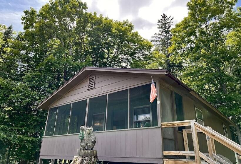 리조트 Adirondack Lake Cabins