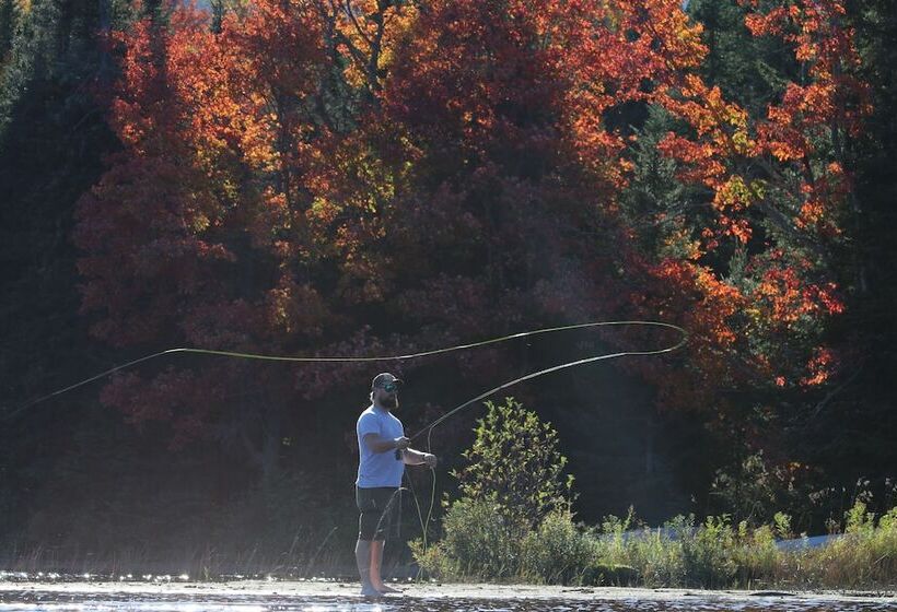 리조트 Adirondack Lake Cabins