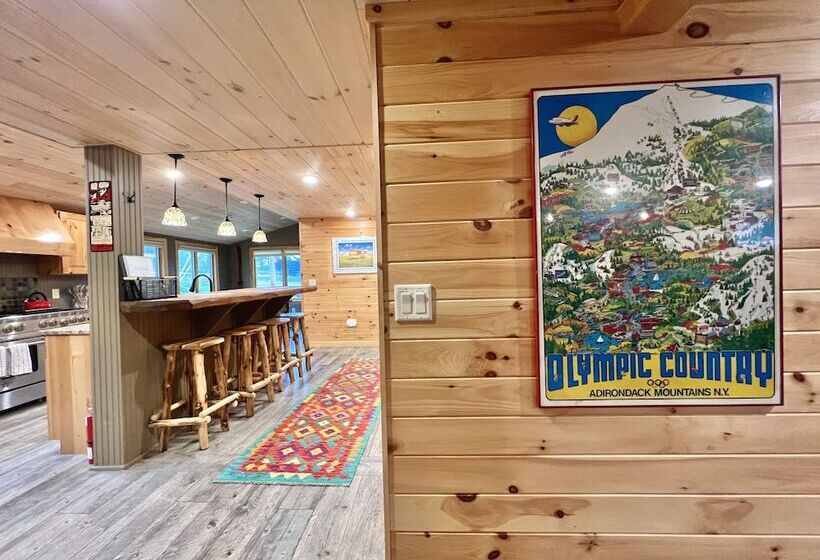 리조트 Adirondack Lake Cabins