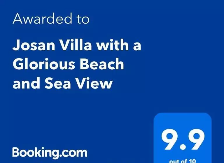 ホテル Josan Villa With A Glorious Beach And Sea View