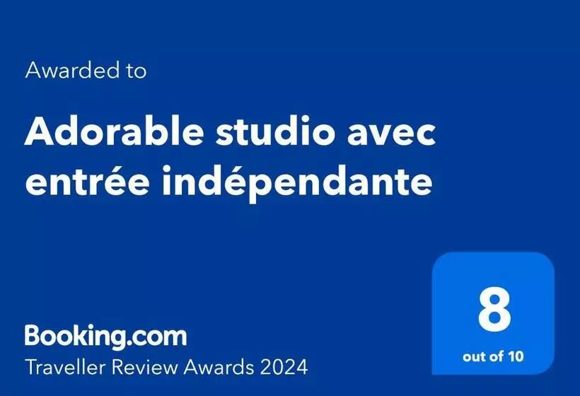 ペンション Adorable Studio Avec Entrée Indépendante