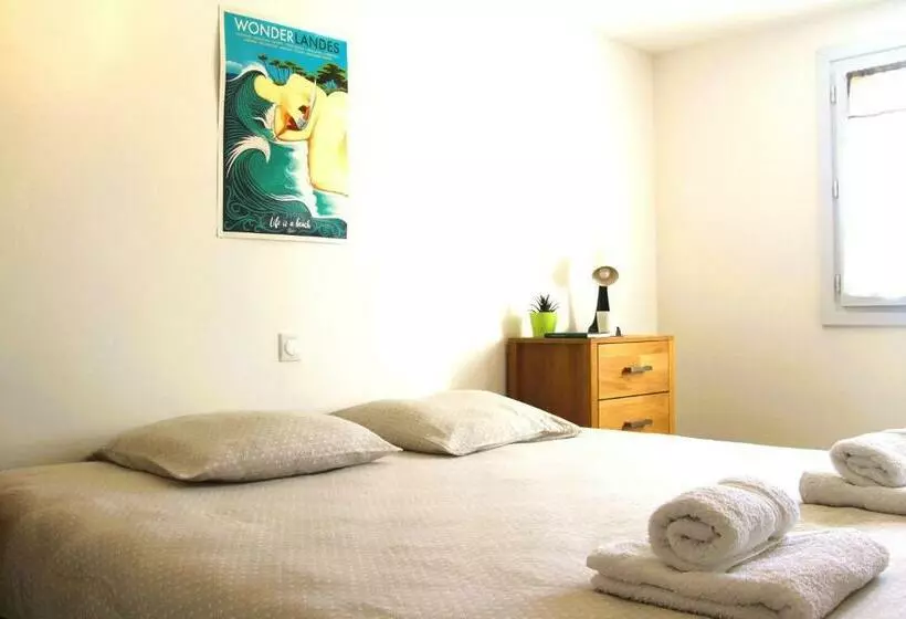 پانسیون Room In Bb Cosy Surf Chambre Dhote For 2 People, 15mn From The Beach