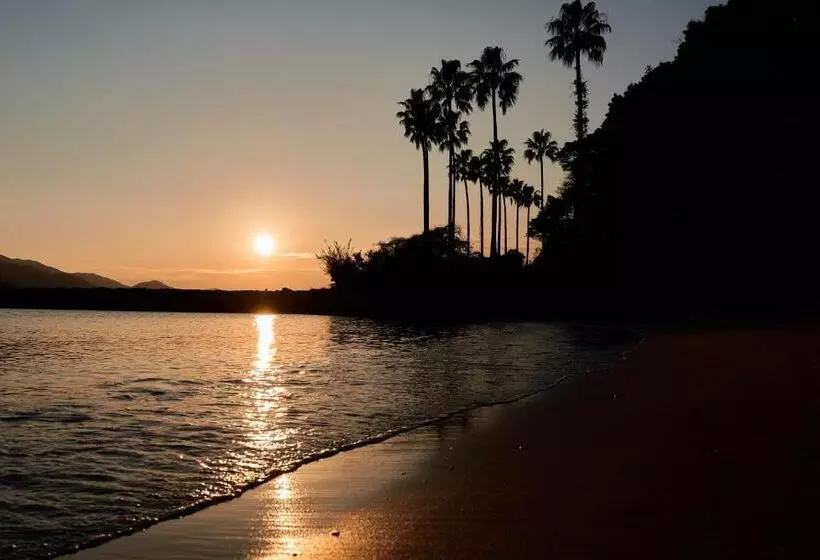 Hotelli Itoshima Sdgs Village Chikyu Mirai  海の大パノラマ 全室オーシャンビューのドームテント