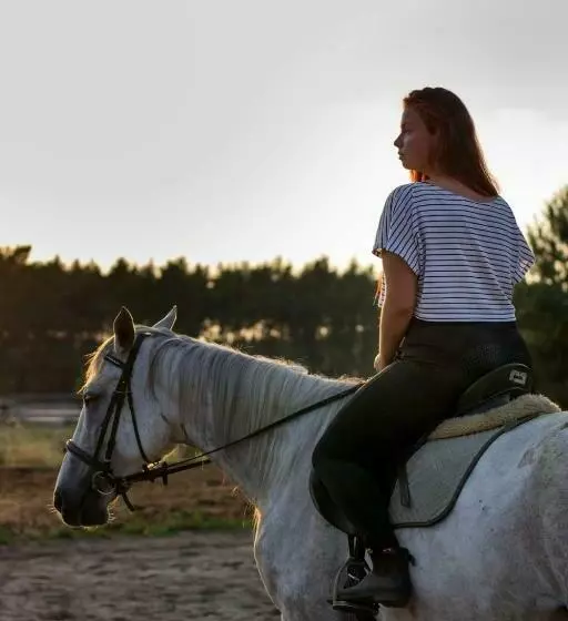 ホテル White Pony Agroturystyka I Stajnia
