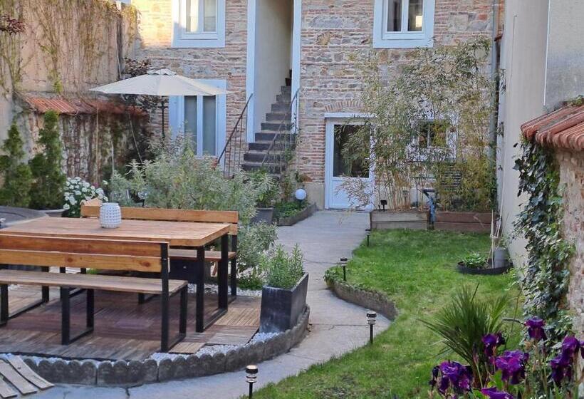 펜션 Chambre D Hôte Des Thermes