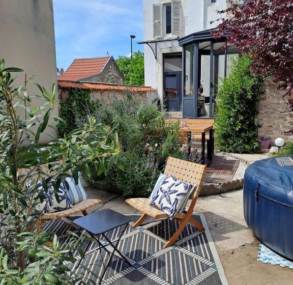 펜션 Chambre D Hôte Des Thermes