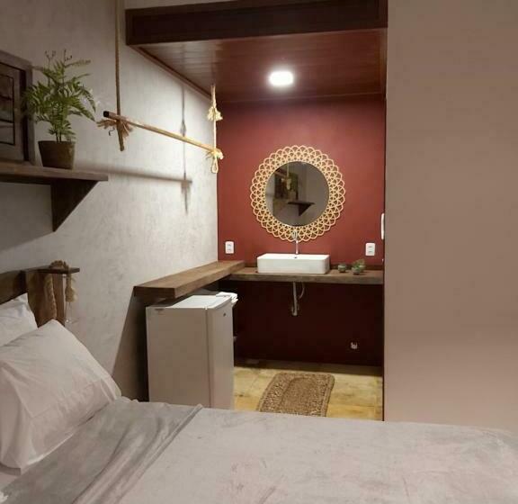 مبيت وإفطار Pousada Flor De Lena  Suíte Lírio  Icaraizinho