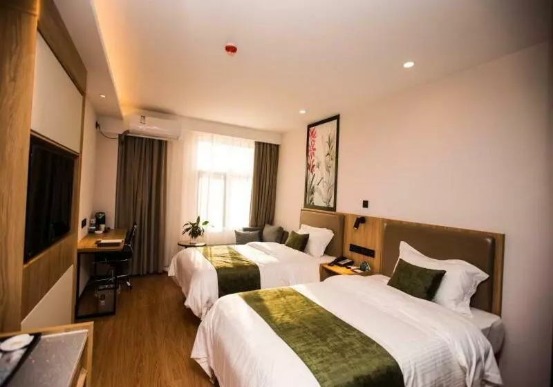 Hotelli Greentree Inn Qingdao Huangdao District Jinshatan Road Jinshatan