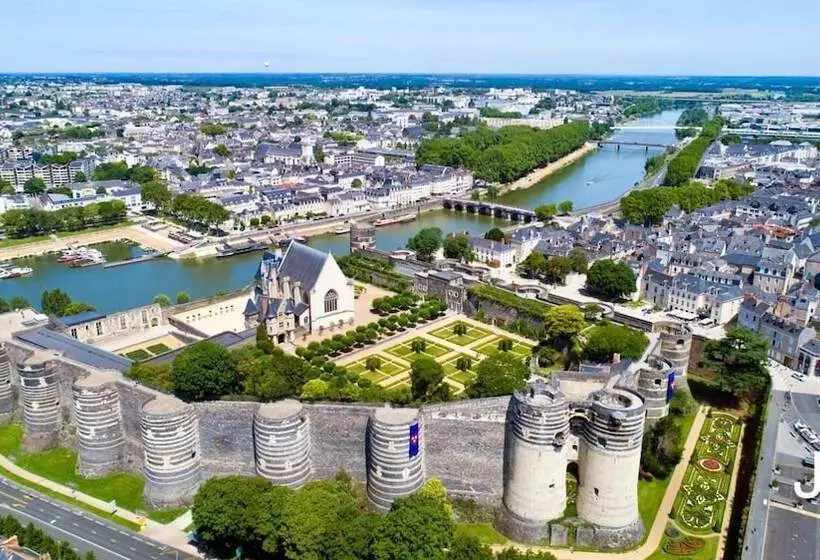 酒店 Logis Hôtels Hôtel Marguerite D Anjou Angers Château