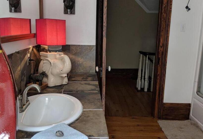 Bed and Breakfast Master Bedroom In A 150 Year Old Victorian House