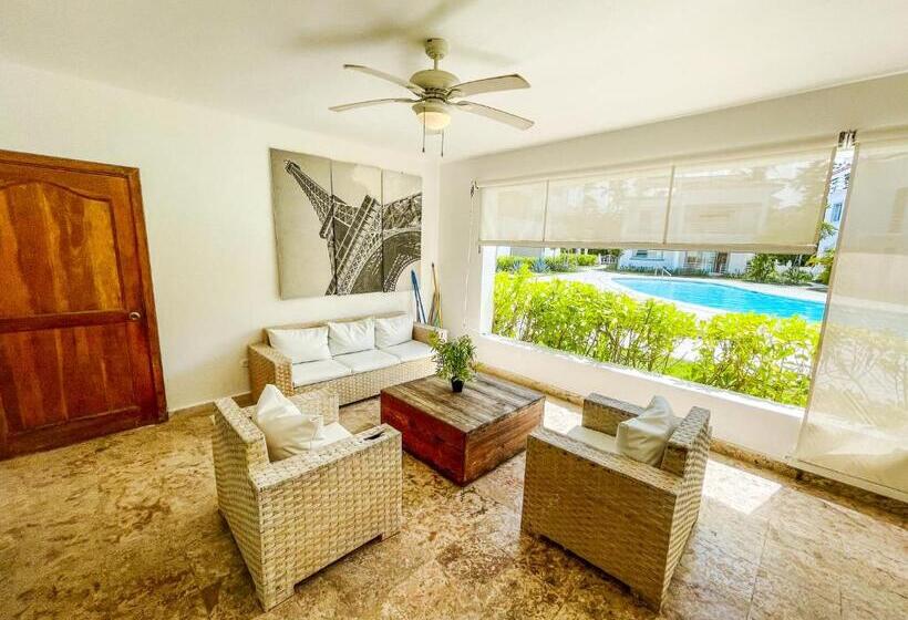 هتل Villas Los Corales Long Term Bavaro Bbq Wifi Beach Club & Spa