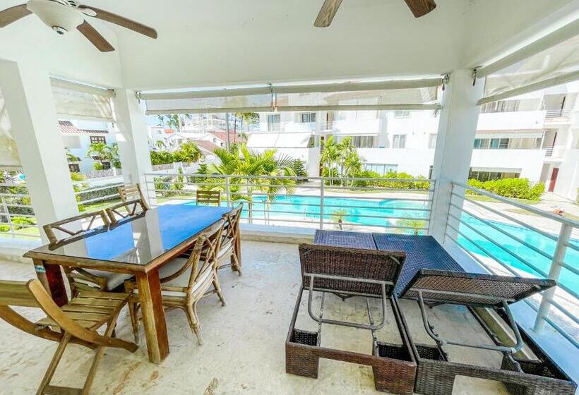 هتل Villas Los Corales Long Term Bavaro Bbq Wifi Beach Club & Spa