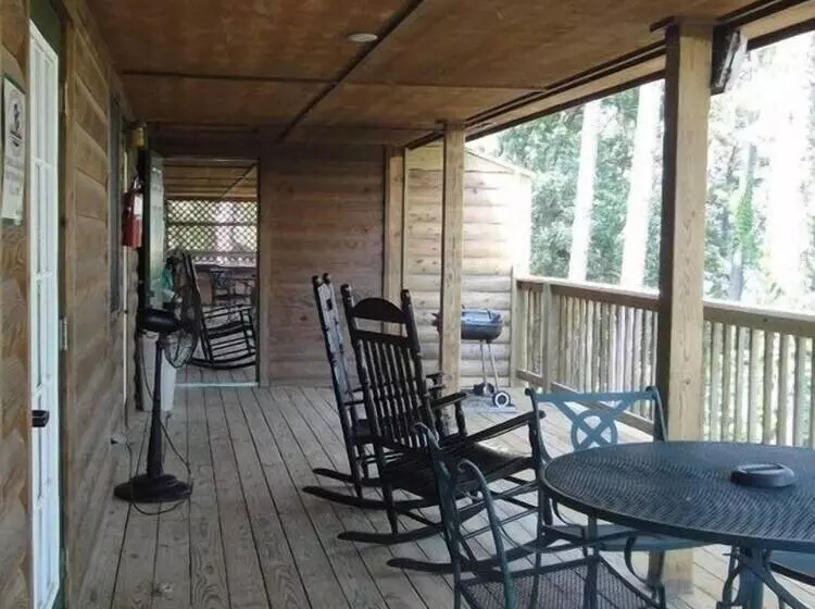 Lake View Two Bedroom, Two Bath Log Sided Cottage With Private Hot Tub Overlooking Lake Ouachita. By