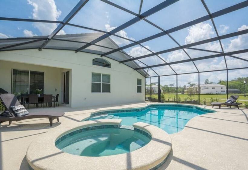 Amazing House With Private Pool Near Disney