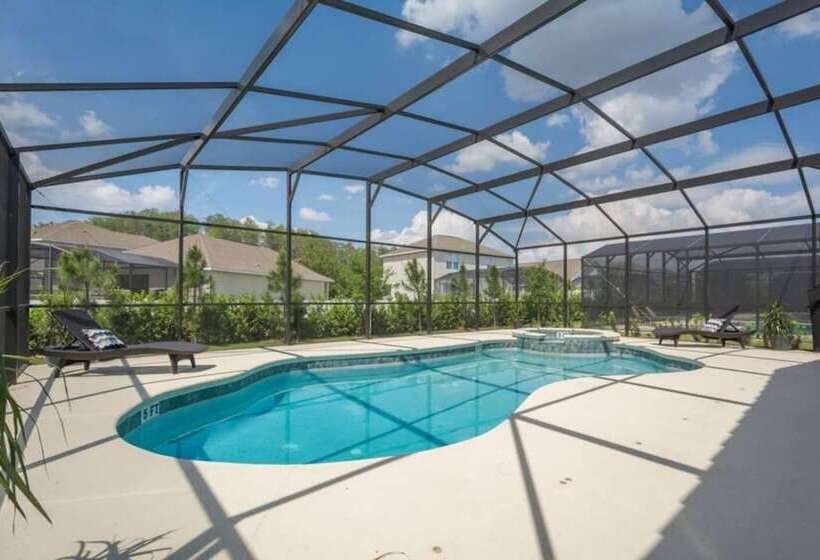 Amazing House With Private Pool Near Disney