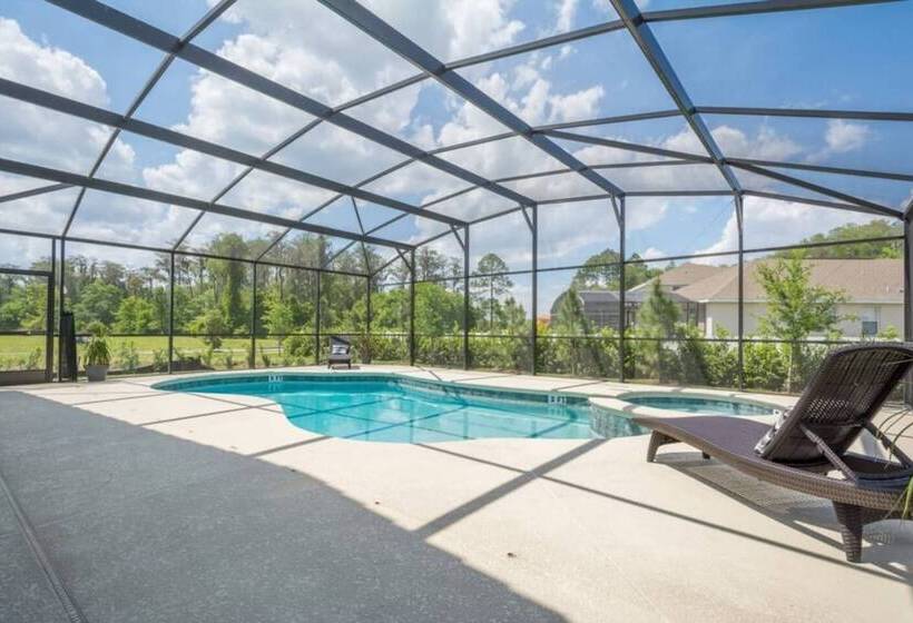 Amazing House With Private Pool Near Disney