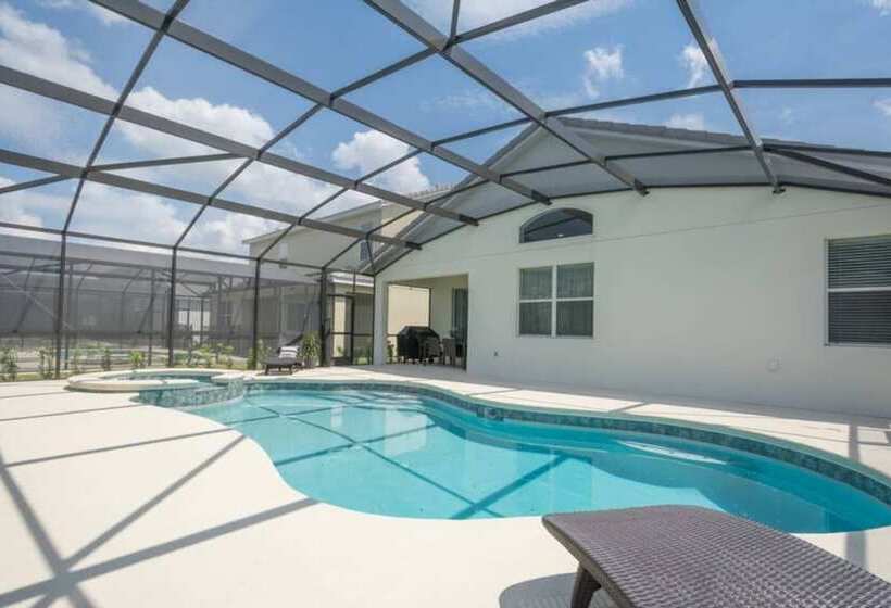 Amazing House With Private Pool Near Disney
