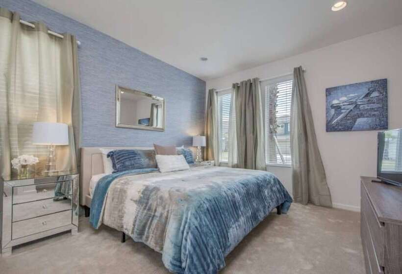 Amazing House With Private Pool Near Disney