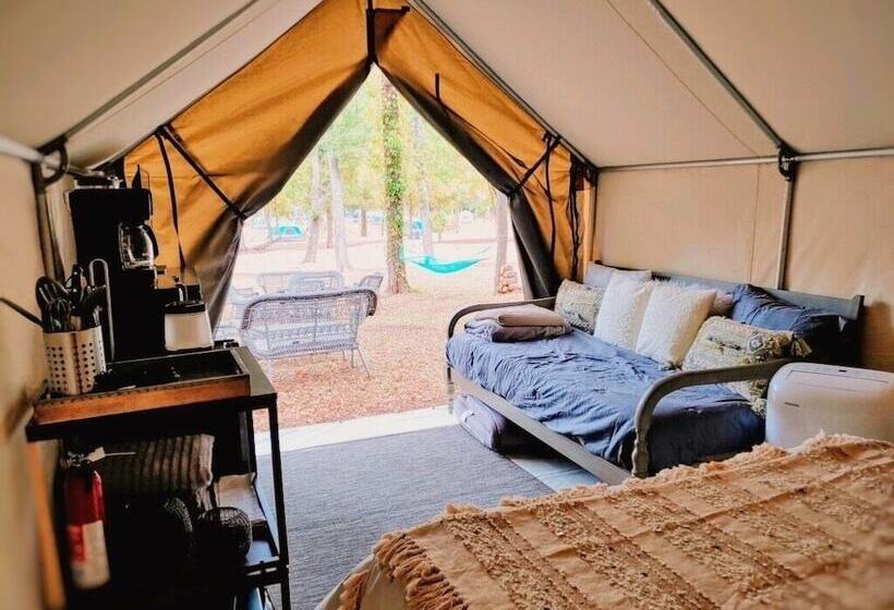 13 Blue River Camp Glamping Cabin