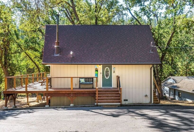 Cozy Cabin On The Cove   Lakefront With Private Dock By Yosemite Region Resorts