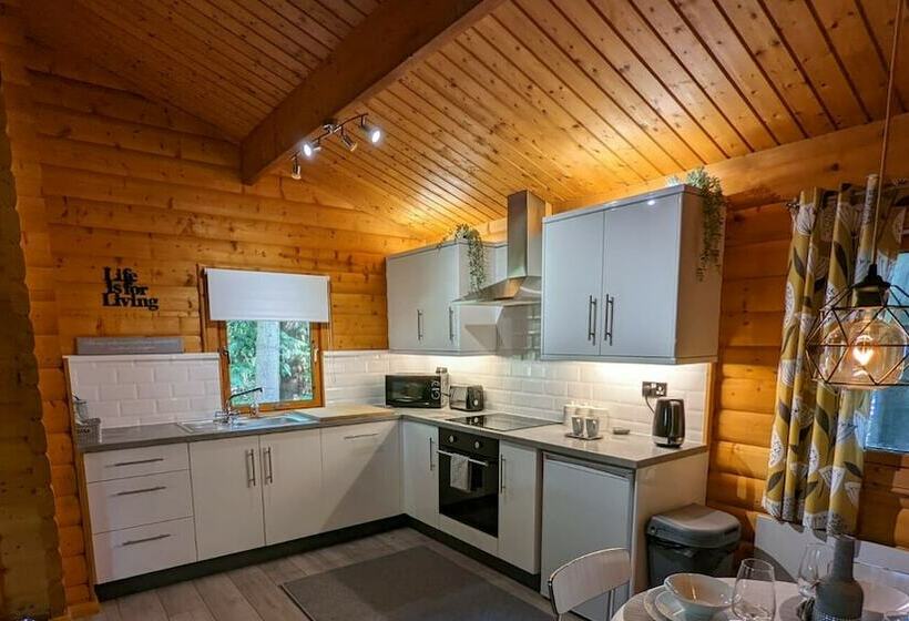 בית מלון כפרי Pineshadow Lodge Dog Friendly, Kenwick Park, Louth