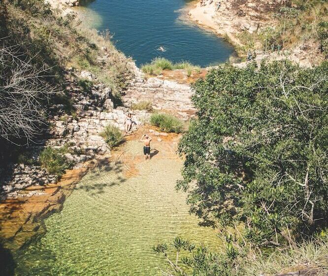 فندق Pousada Cachoeira Lagoa Azul