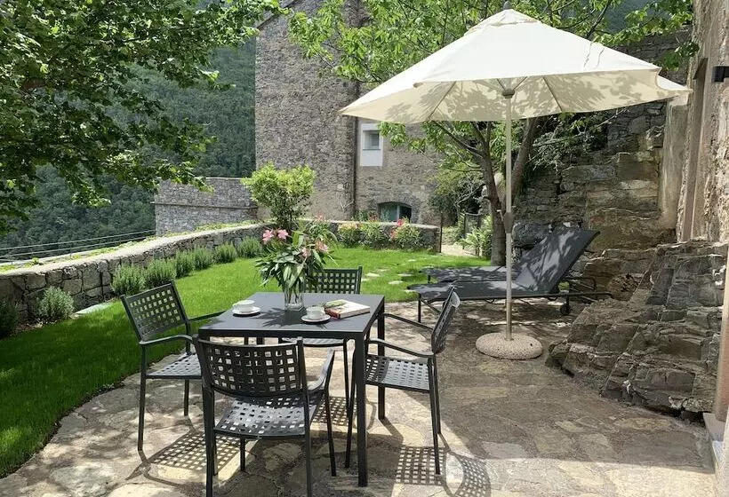 Medieval Mountain Setting With Private Garden