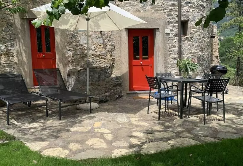 Medieval Mountain Setting With Private Garden