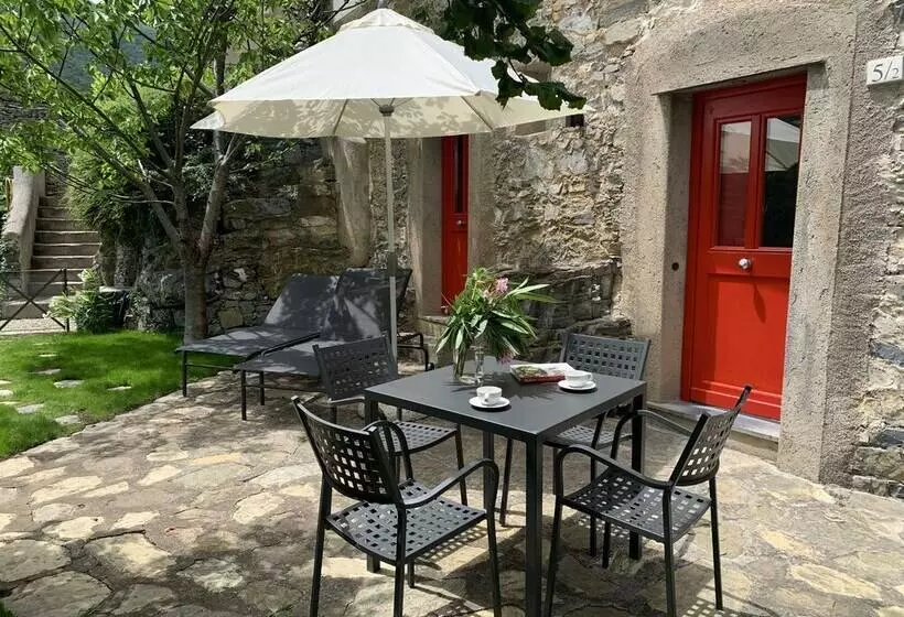 Medieval Mountain Setting With Private Garden