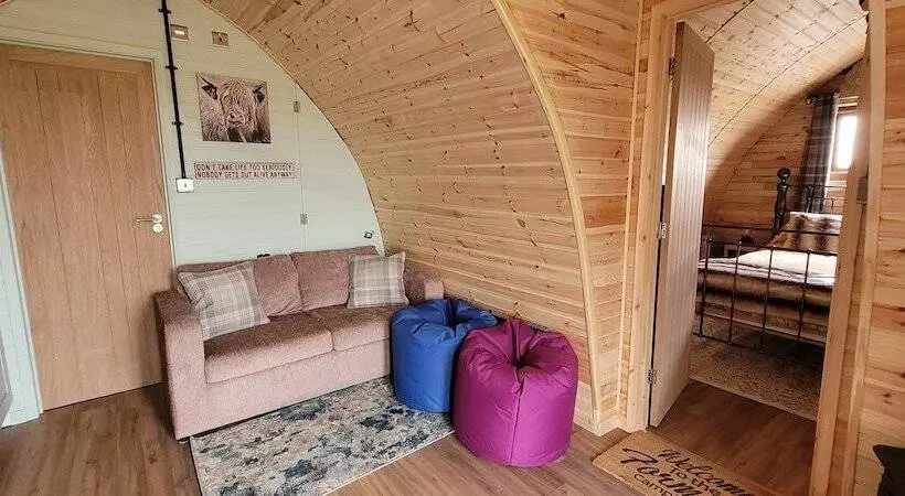 Achmeney Glamping Pod Larger Than Average Pod