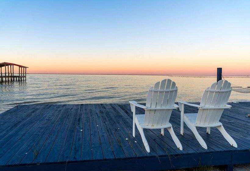 Double Down   Your Own Private Beach In The Backyard! Bayside Deck With Kayaks, Hammocks, And Even C