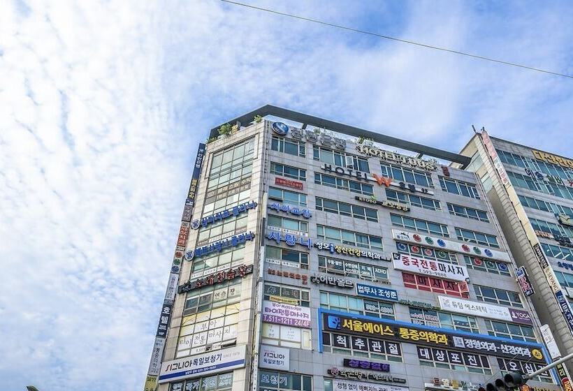 Motelli Namyangju W Hotel Hopyeong Branch