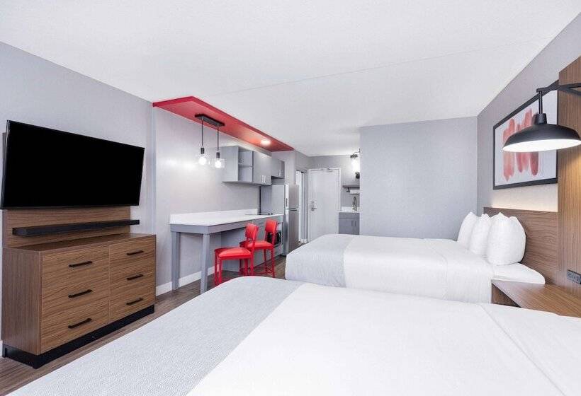 בית מלון כפרי Hawthorn Extended Stay By Wyndham Wichita Airport