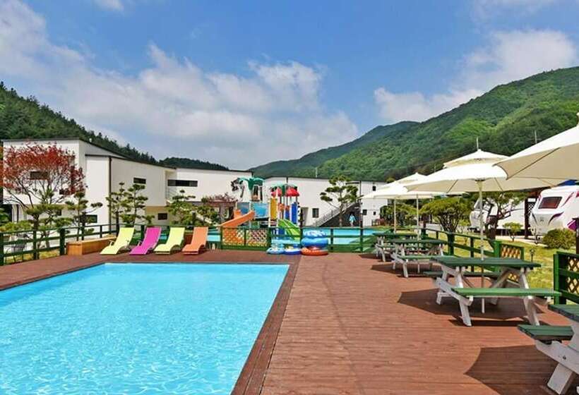 Pension Muju The Haru Pool Villa