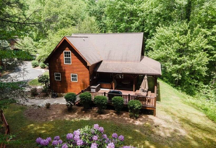 Tree Top Lodge Gorgeous Lake Cabin With Hot Tub & Magnificent Views Of Forests And Mountains! 3 Be