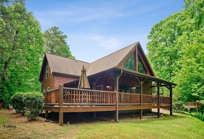 Tree Top Lodge Gorgeous Lake Cabin With Hot Tub & Magnificent Views Of Forests And Mountains! 3 Be