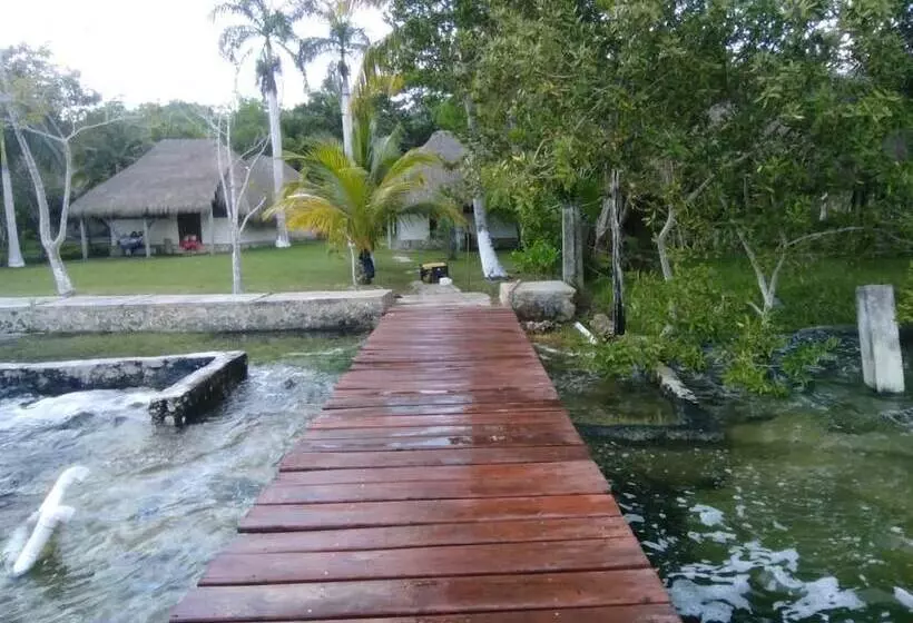 Hotelli Eco Cabañas Judith Bacalar