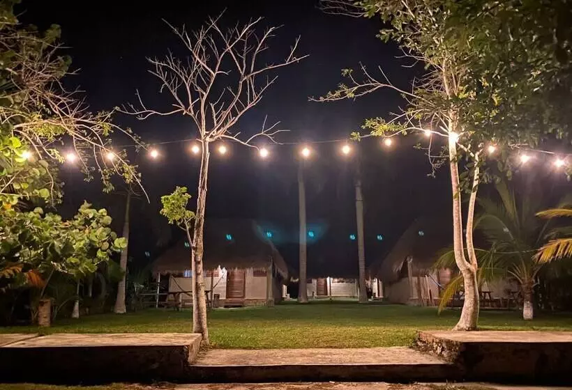 Hotelli Eco Cabañas Judith Bacalar