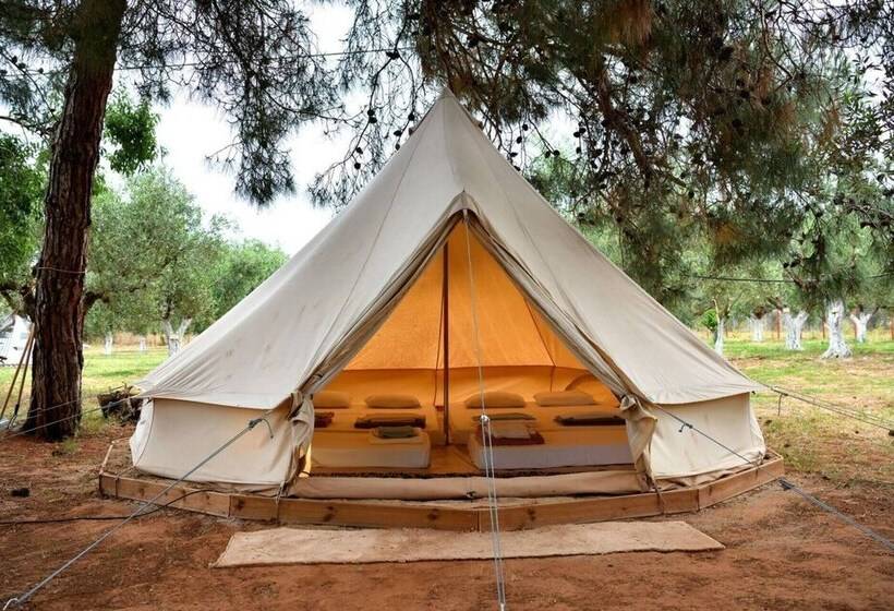 Glamping At A Lovely Tent In Skiaxtro  Marathopoli