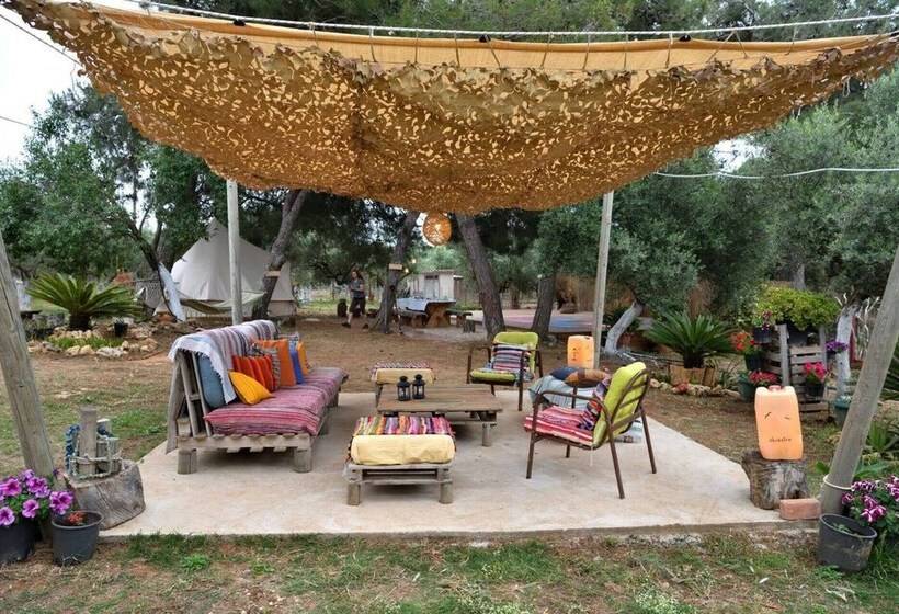 Glamping At A Lovely Tent In Skiaxtro  Marathopoli