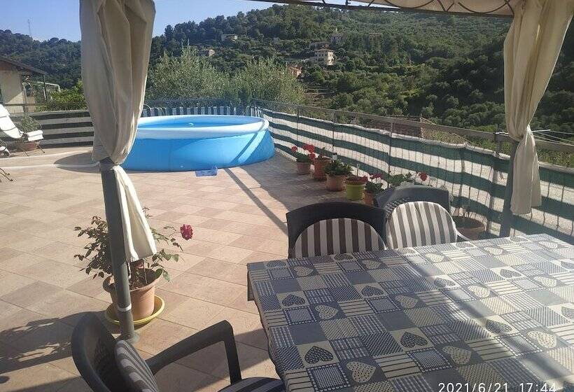 펜션 Room In Guest Room Valle Degli Ulivi Liguria, Italia